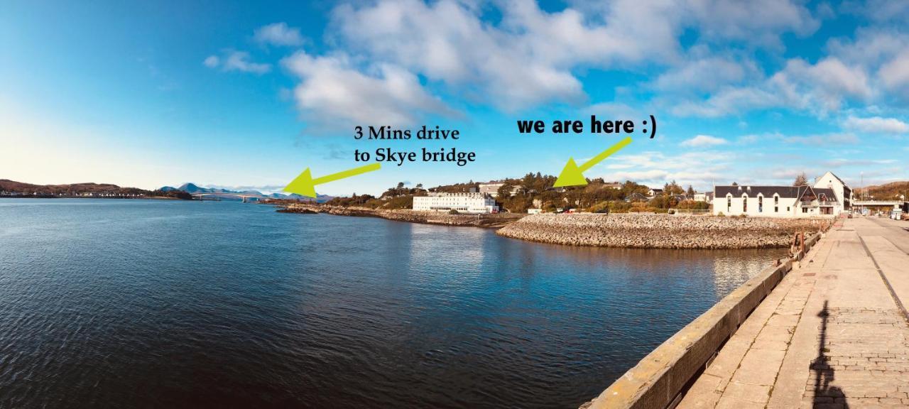 洛哈尔什教区凯尔高地 Skye View-Skye Bridge House酒店 外观 照片