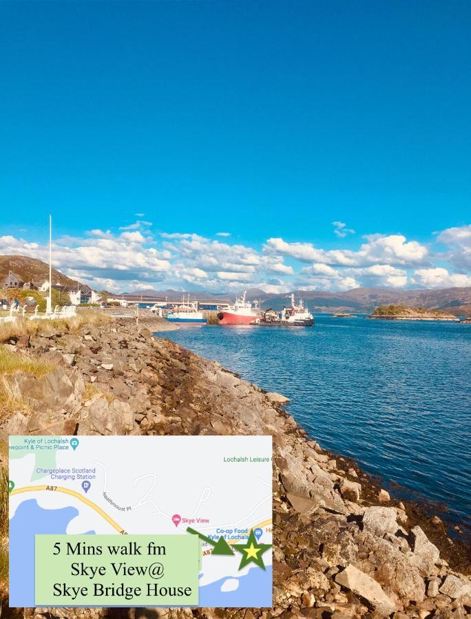 洛哈尔什教区凯尔高地 Skye View-Skye Bridge House酒店 外观 照片
