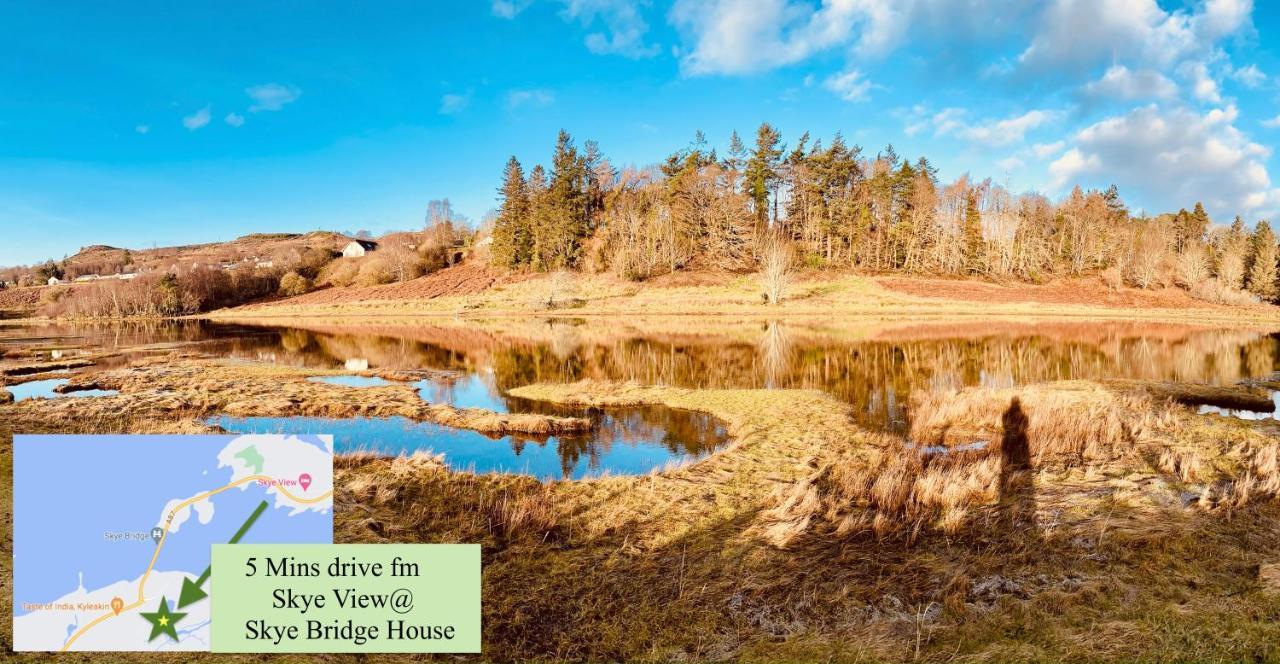 洛哈尔什教区凯尔高地 Skye View-Skye Bridge House酒店 外观 照片